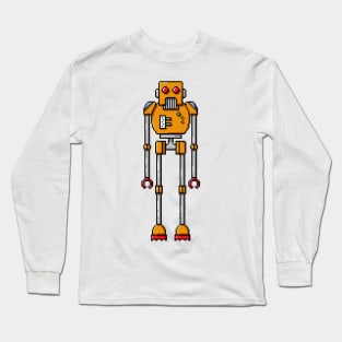 Pixel Robot 204 Long Sleeve T-Shirt